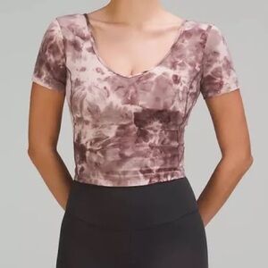 Lululemon align diamond dye scoop neck shirt